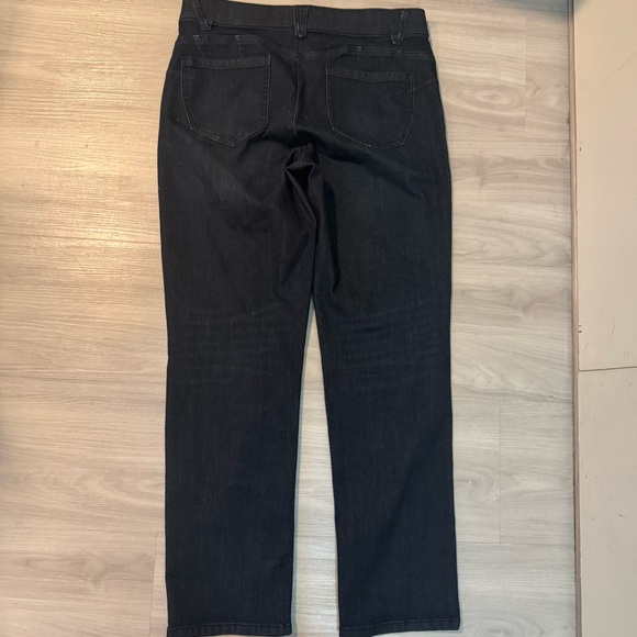 Democracy “AB"solution Straight Leg Jeans dark wash size 12 - Picture 5 of 12